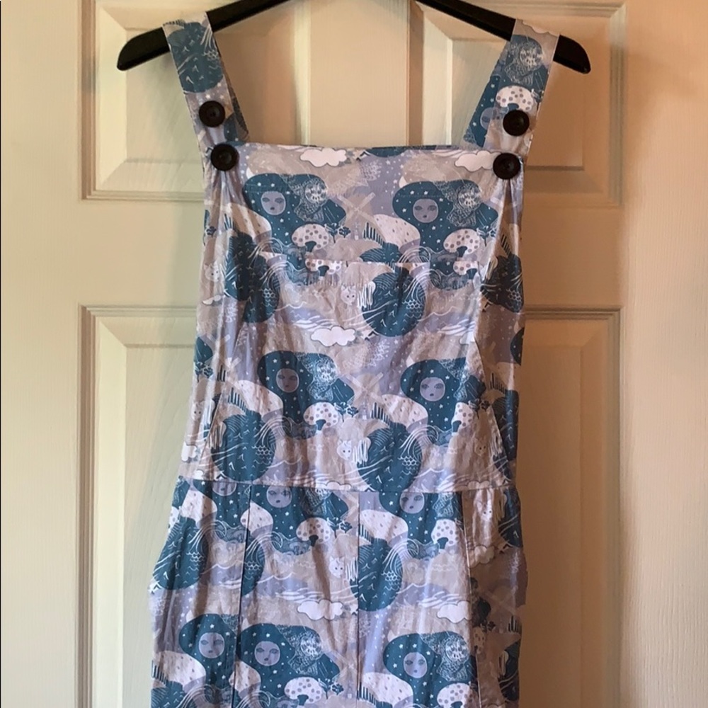 Nooworks overalls magical print